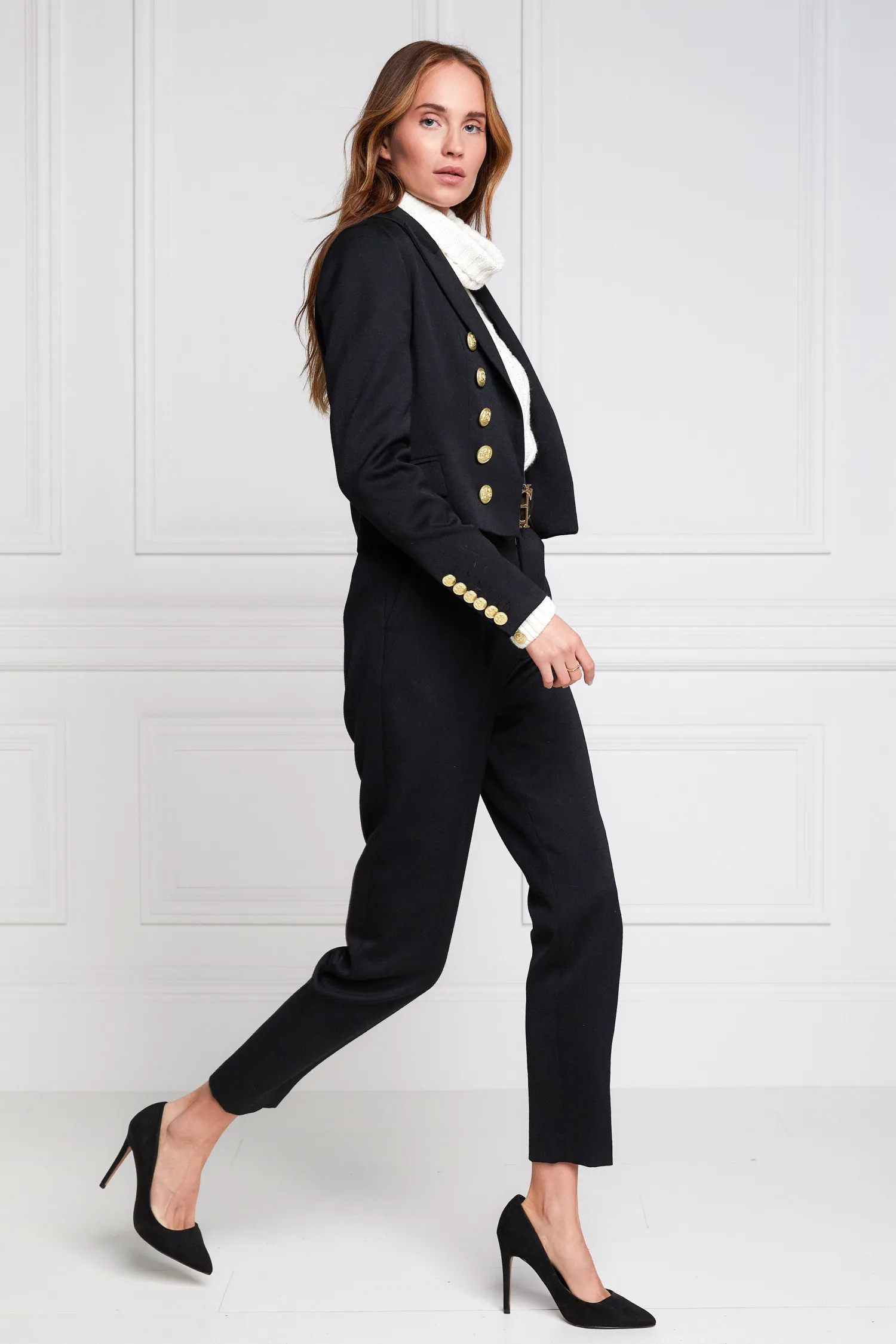 Online Brompton Jacket (Black Barathea) Women Blazers|Tailoring