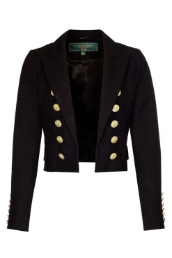 Online Brompton Jacket (Black Barathea) Women Blazers|Tailoring