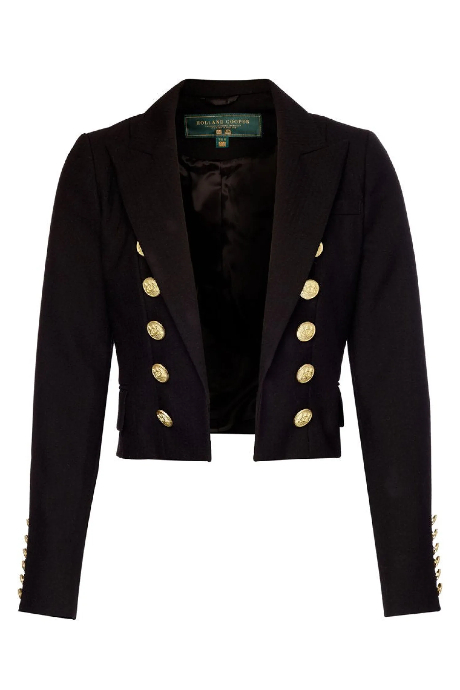 Online Brompton Jacket (Black Barathea) Women Blazers|Tailoring