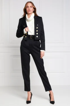 Online Brompton Jacket (Black Barathea) Women Blazers|Tailoring
