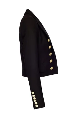 Online Brompton Jacket (Black Barathea) Women Blazers|Tailoring
