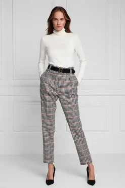 Clearance Buttoned Knit Roll Neck Women Knitwear