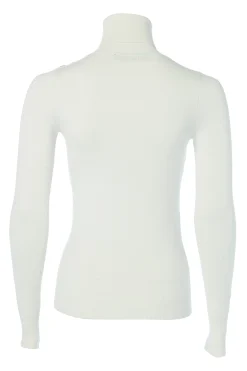 Clearance Buttoned Knit Roll Neck Women Knitwear