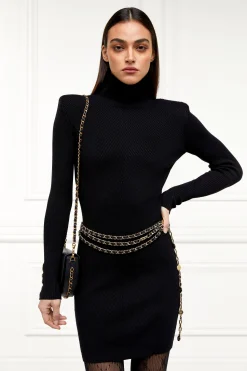 New Chain Belt (Black Gold) Women Belts|Belts