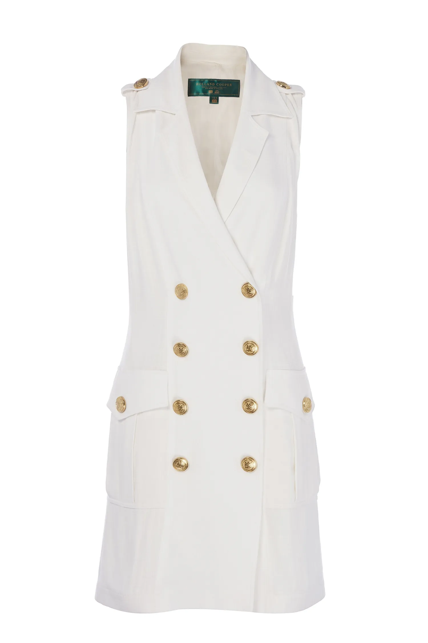Fashion Chelsea Dress (Oyster Linen) Women Dresses|Tailoring