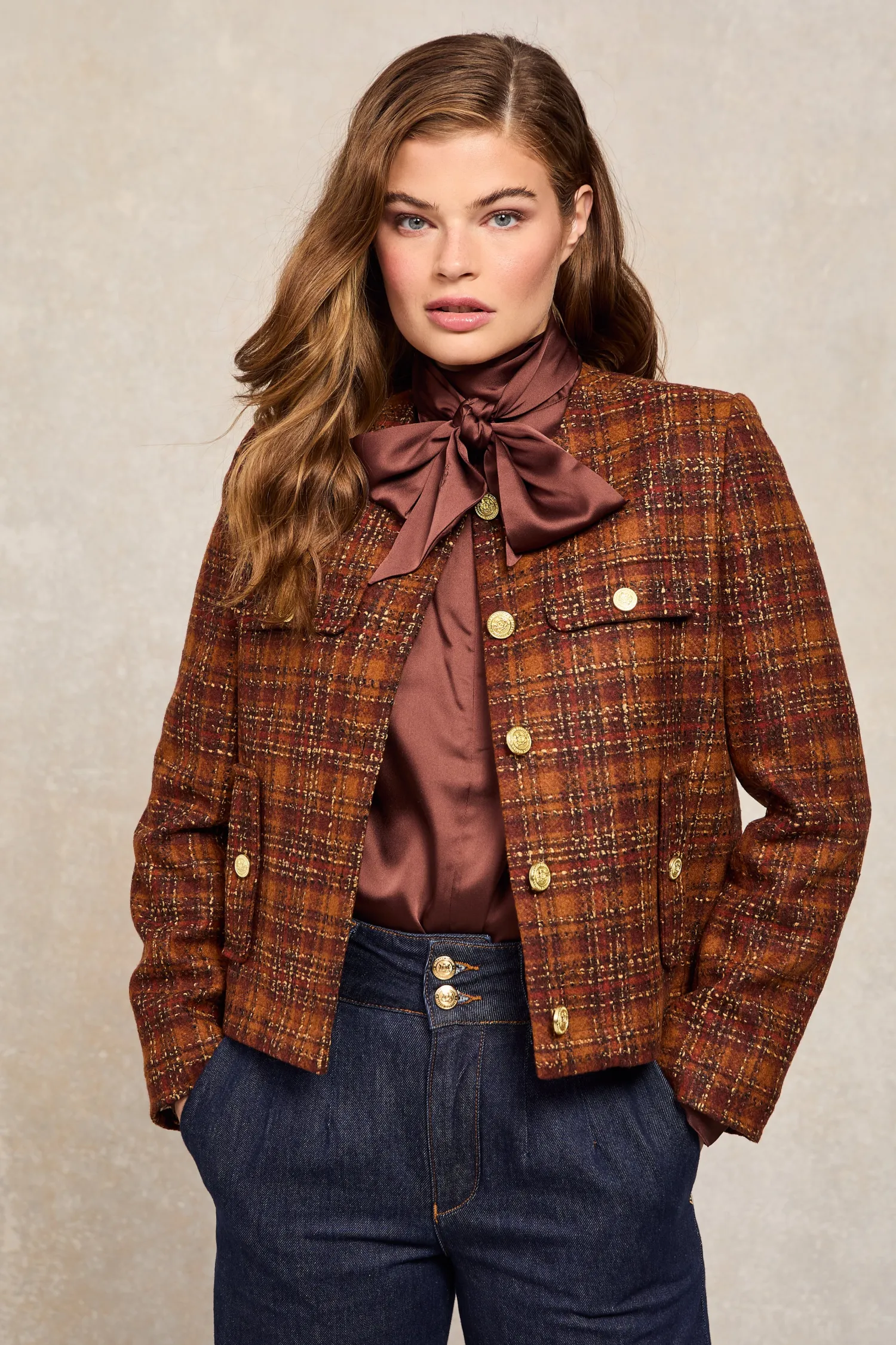 Online Chelsea Jacket (Amber Tweed) Women Jackets|Tailoring