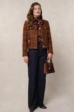 Online Chelsea Jacket (Amber Tweed) Women Jackets|Tailoring