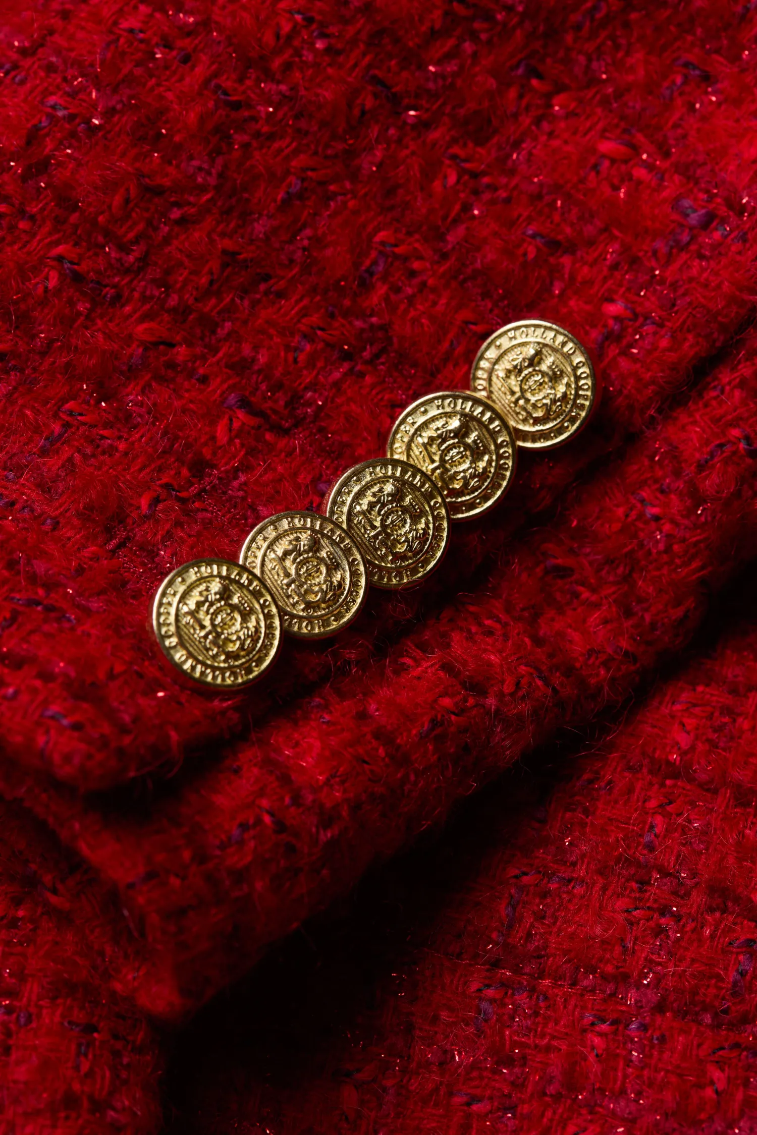 Sale Chelsea Jacket (Red Boucle) Women Jackets|Tailoring