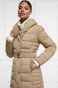 Outlet Chelsea Logo Knitted Gloves (Camel Cream) Women Gloves|Gloves