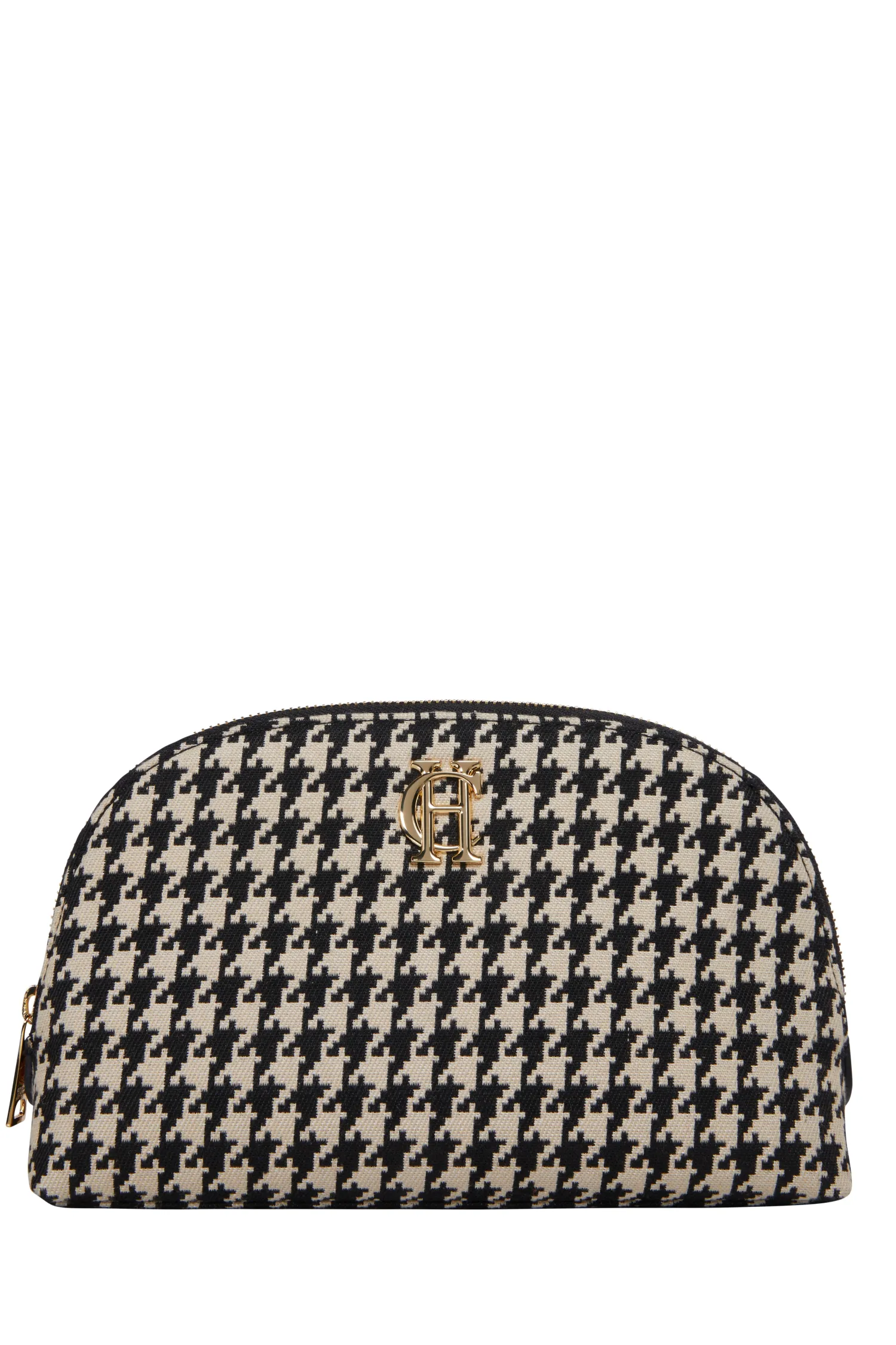 Online Chelsea Makeup Bag (Ecru Houndstooth) Women Holdalls & Suitcases|Travel Bags