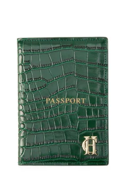 Best Chelsea Passport Holder (Emerald Croc) Women Small Leather Goods|Small Leather Goods