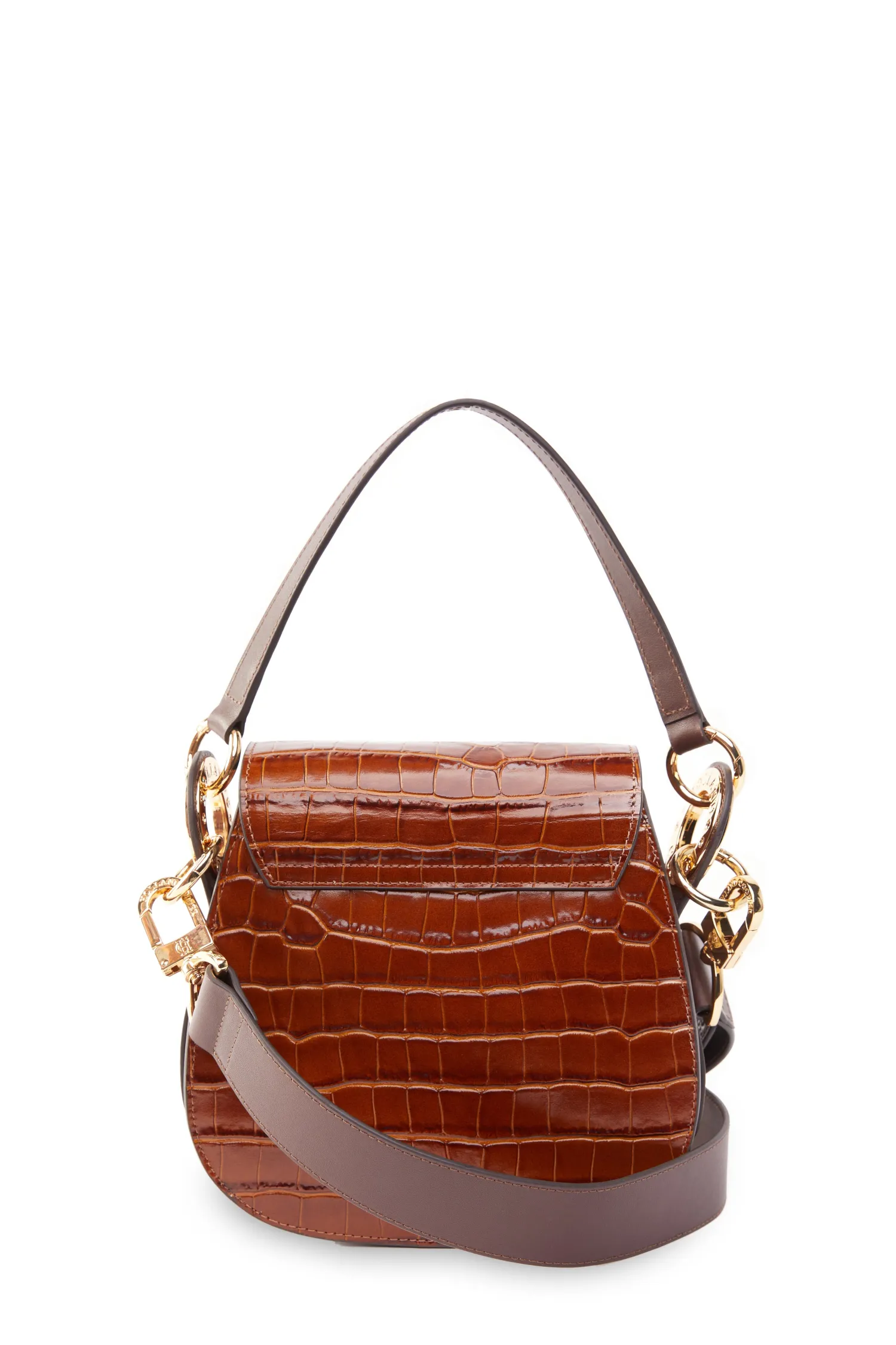 Discount Chelsea Saddle Bag (Tan Croc) Women Crossbody Bags|Bags