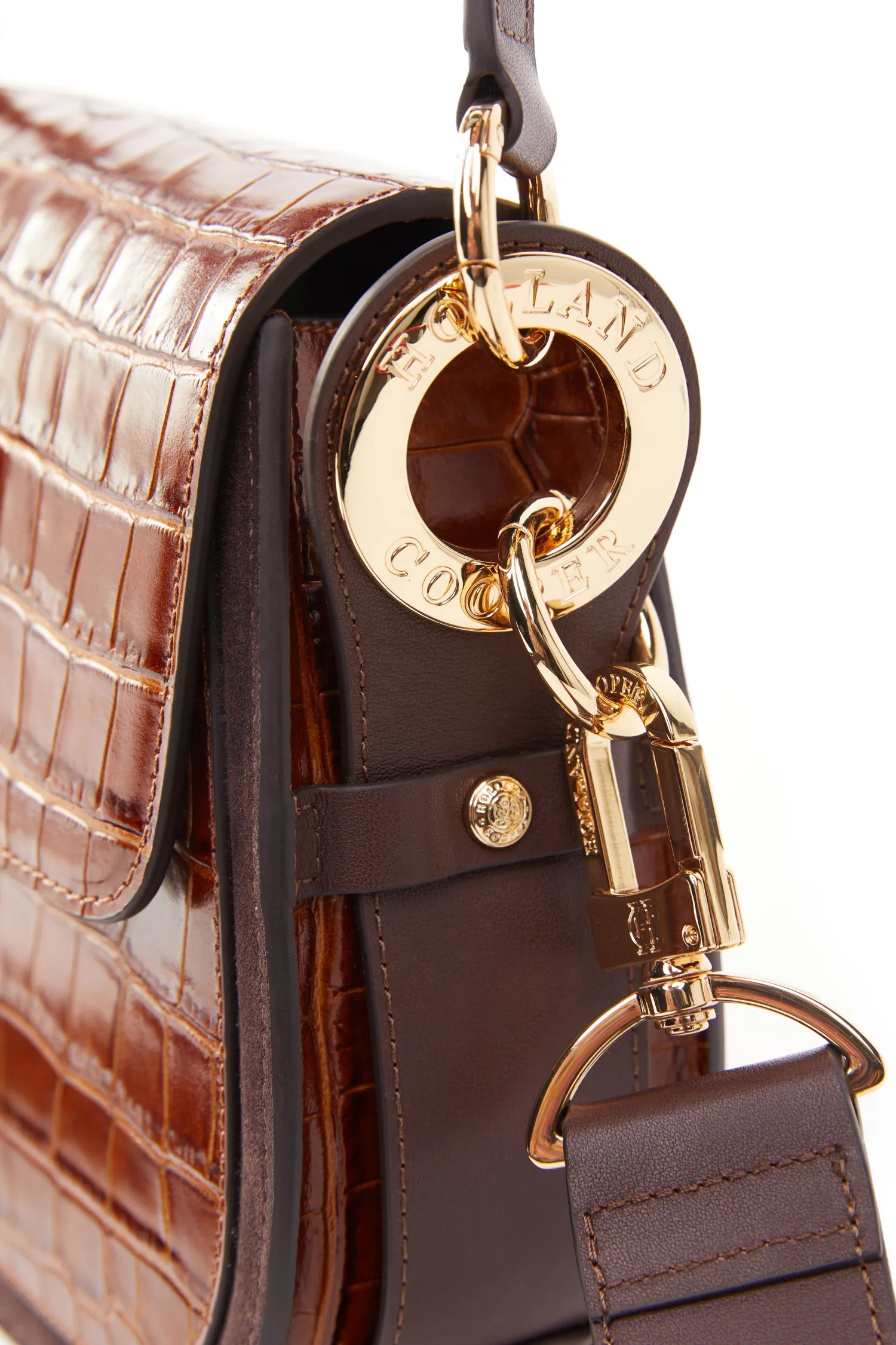 Discount Chelsea Saddle Bag (Tan Croc) Women Crossbody Bags|Bags