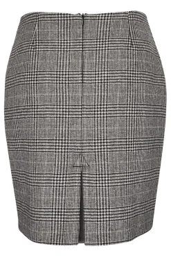 Hot Chelsea Skirt (Prince of Wales Black) Women Skirts|Tailoring