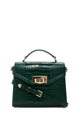 Clearance Cheltenham Bag (Emerald Croc) Women Crossbody Bags|Bags