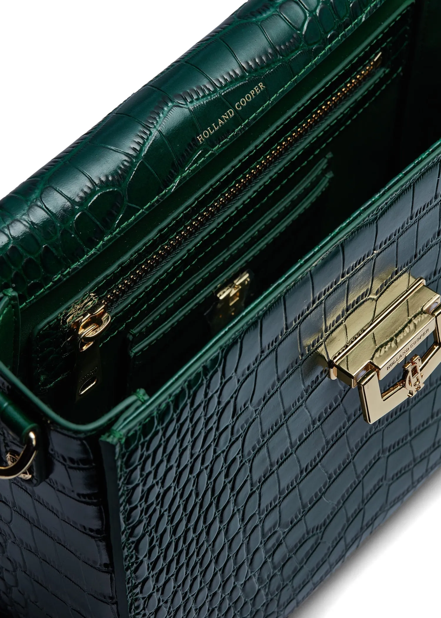 Clearance Cheltenham Bag (Emerald Croc) Women Crossbody Bags|Bags