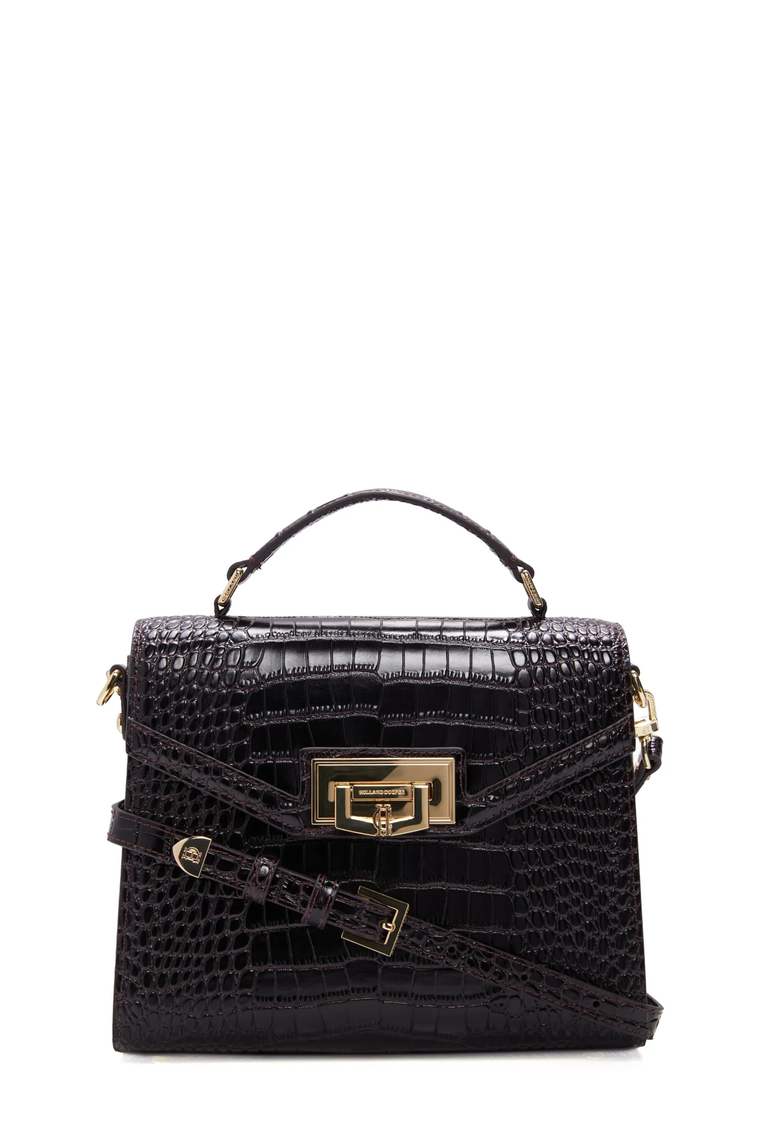 Discount Cheltenham Bag (Rich Chocolate Croc) Women Crossbody Bags|Bags