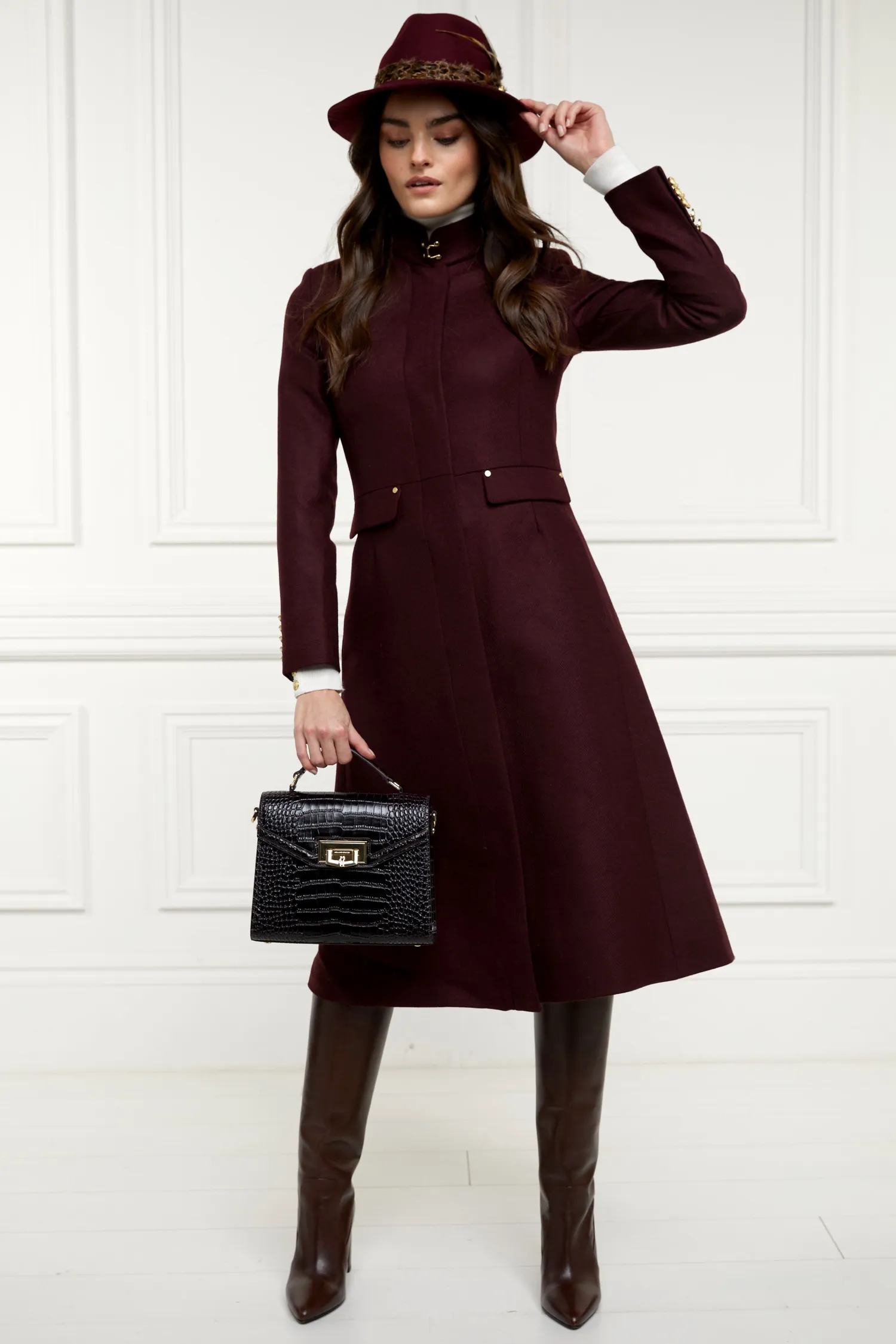 Discount Cheltenham Bag (Rich Chocolate Croc) Women Crossbody Bags|Bags