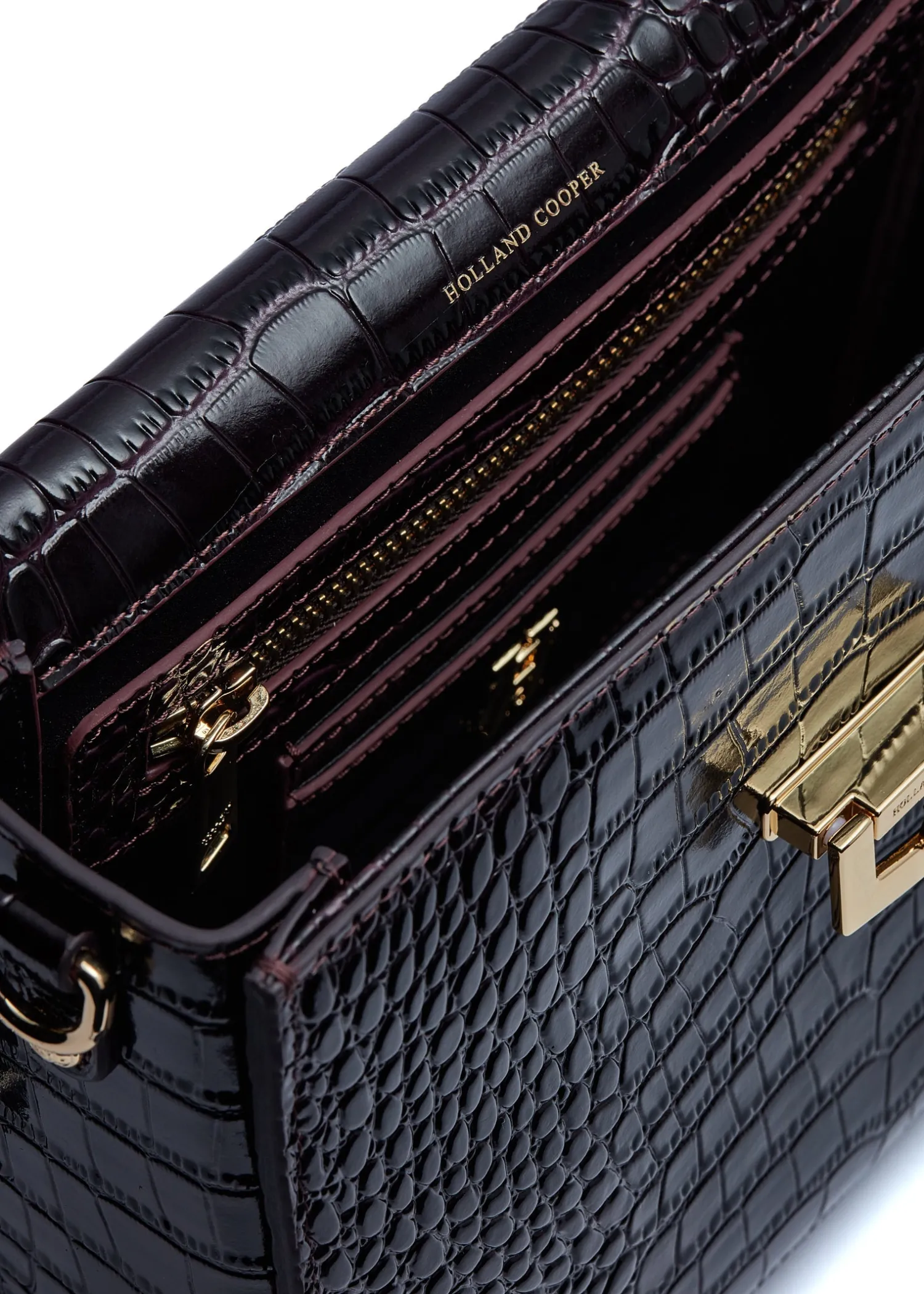 Discount Cheltenham Bag (Rich Chocolate Croc) Women Crossbody Bags|Bags