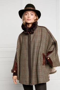 New Chiltern Cape (Bourbon Tweed) Women Capes|Tailoring