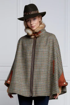 New Chiltern Cape (Bredon Tweed) Women Capes|Tailoring