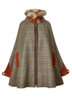New Chiltern Cape (Bredon Tweed) Women Capes|Tailoring