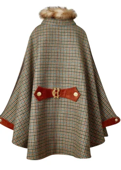 New Chiltern Cape (Bredon Tweed) Women Capes|Tailoring