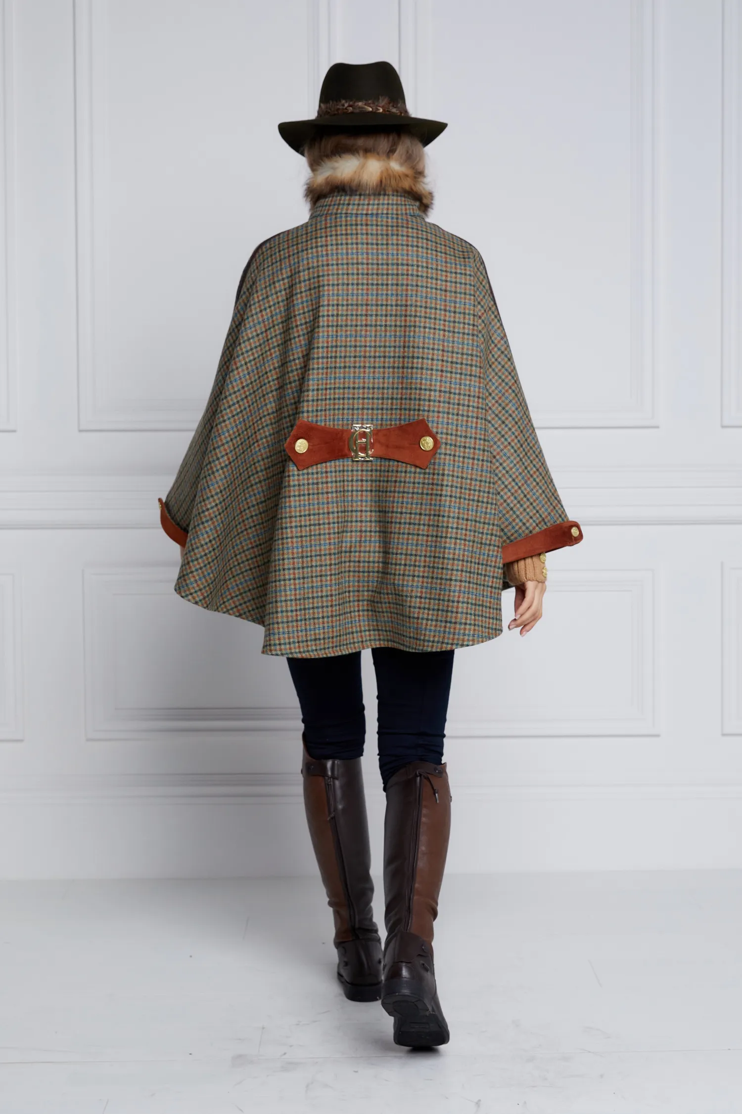 New Chiltern Cape (Bredon Tweed) Women Capes|Tailoring