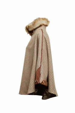 New Chiltern Cape (Charlton Tweed) Women Capes|Tailoring
