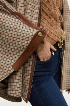 New Chiltern Cape (Charlton Tweed) Women Capes|Tailoring