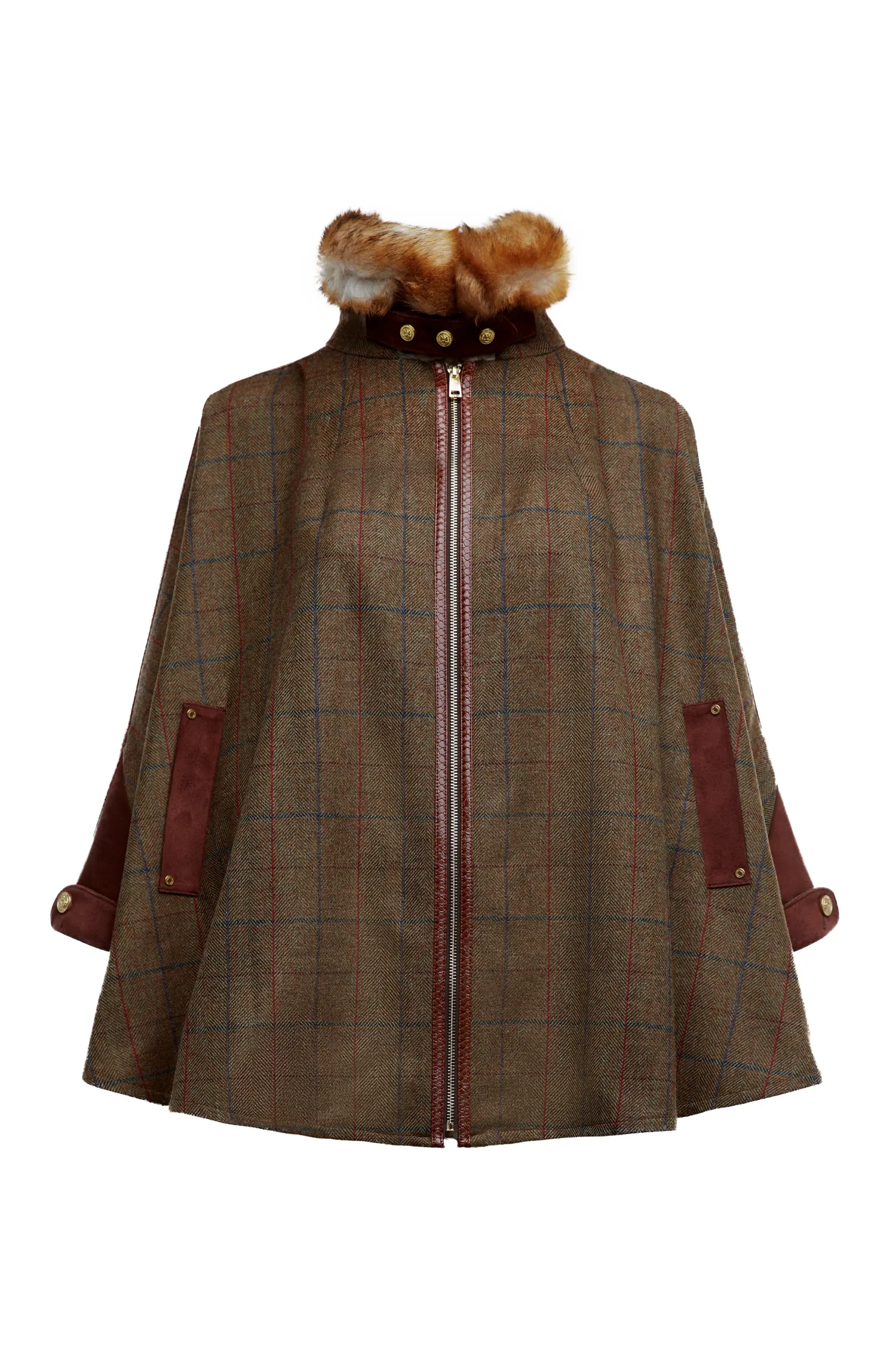 Outlet Chiltern Cape (Glen Green) Women Capes|Tailoring