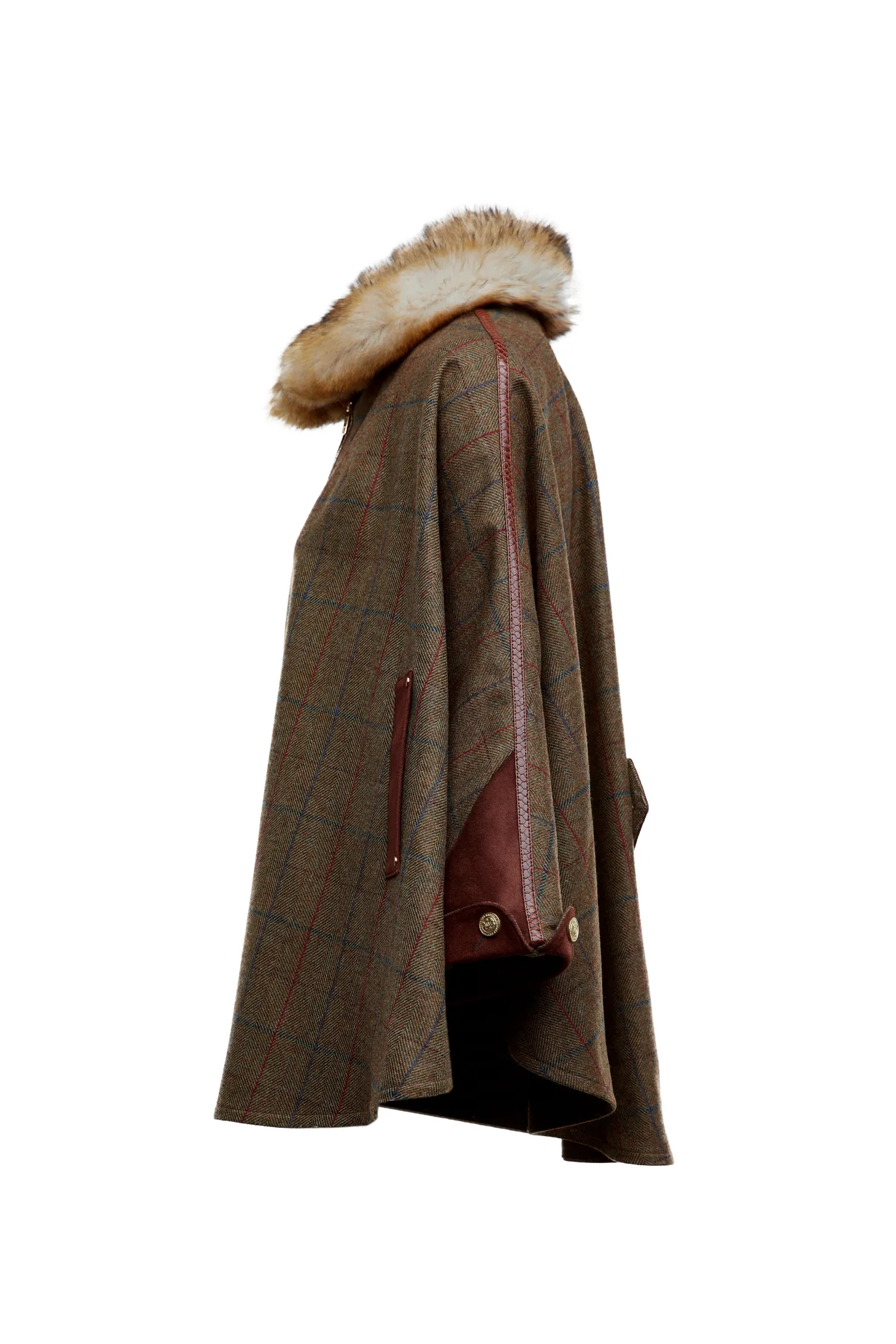 Outlet Chiltern Cape (Glen Green) Women Capes|Tailoring