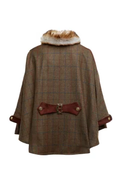 Outlet Chiltern Cape (Glen Green) Women Capes|Tailoring