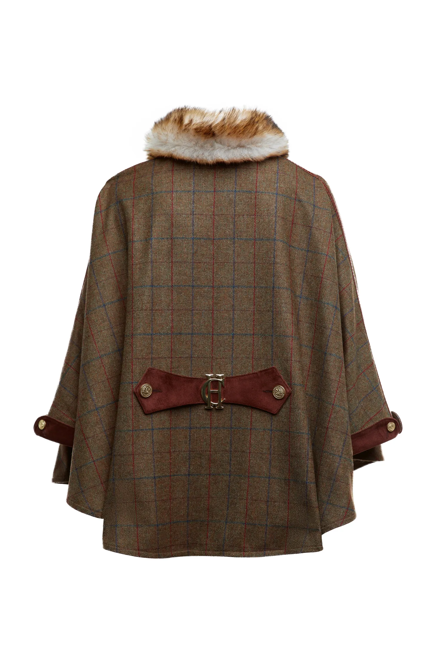 Outlet Chiltern Cape (Glen Green) Women Capes|Tailoring