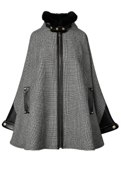 Clearance Chiltern Cape (Prince of Wales Mono) Women Capes