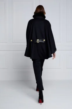 Outlet Chiltern Cape (Soft Black) Women Capes|Tailoring