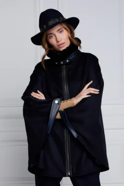 Outlet Chiltern Cape (Soft Navy) Women Capes|Tailoring
