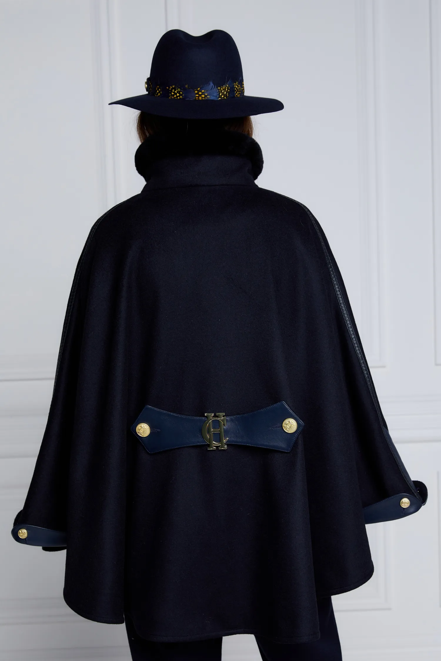 Outlet Chiltern Cape (Soft Navy) Women Capes|Tailoring