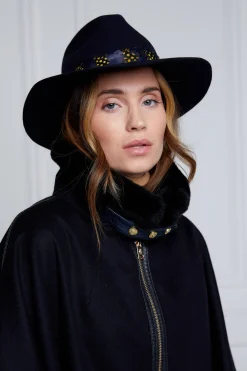 Outlet Chiltern Cape (Soft Navy) Women Capes|Tailoring