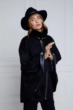 Outlet Chiltern Cape (Soft Navy) Women Capes|Tailoring