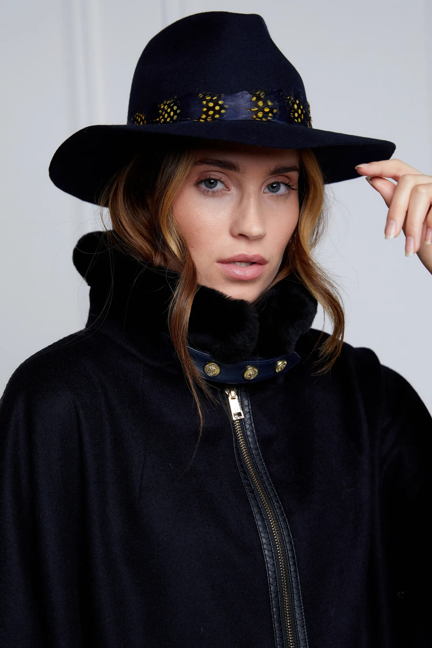 Outlet Chiltern Cape (Soft Navy) Women Capes|Tailoring