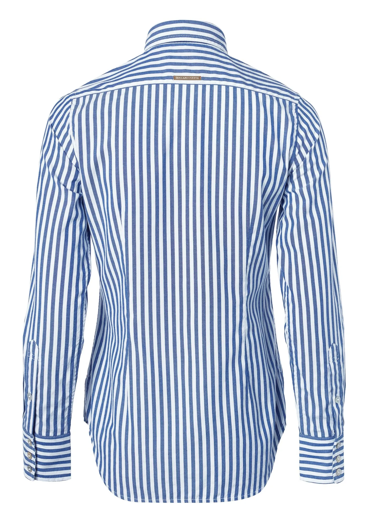 Sale Classic Button Down Shirt (Navy Stripe) Women Shirts & Blouses
