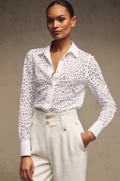 Hot Classic Lace Shirt Women Shirts & Blouses