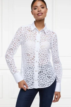 Hot Classic Lace Shirt Women Shirts & Blouses