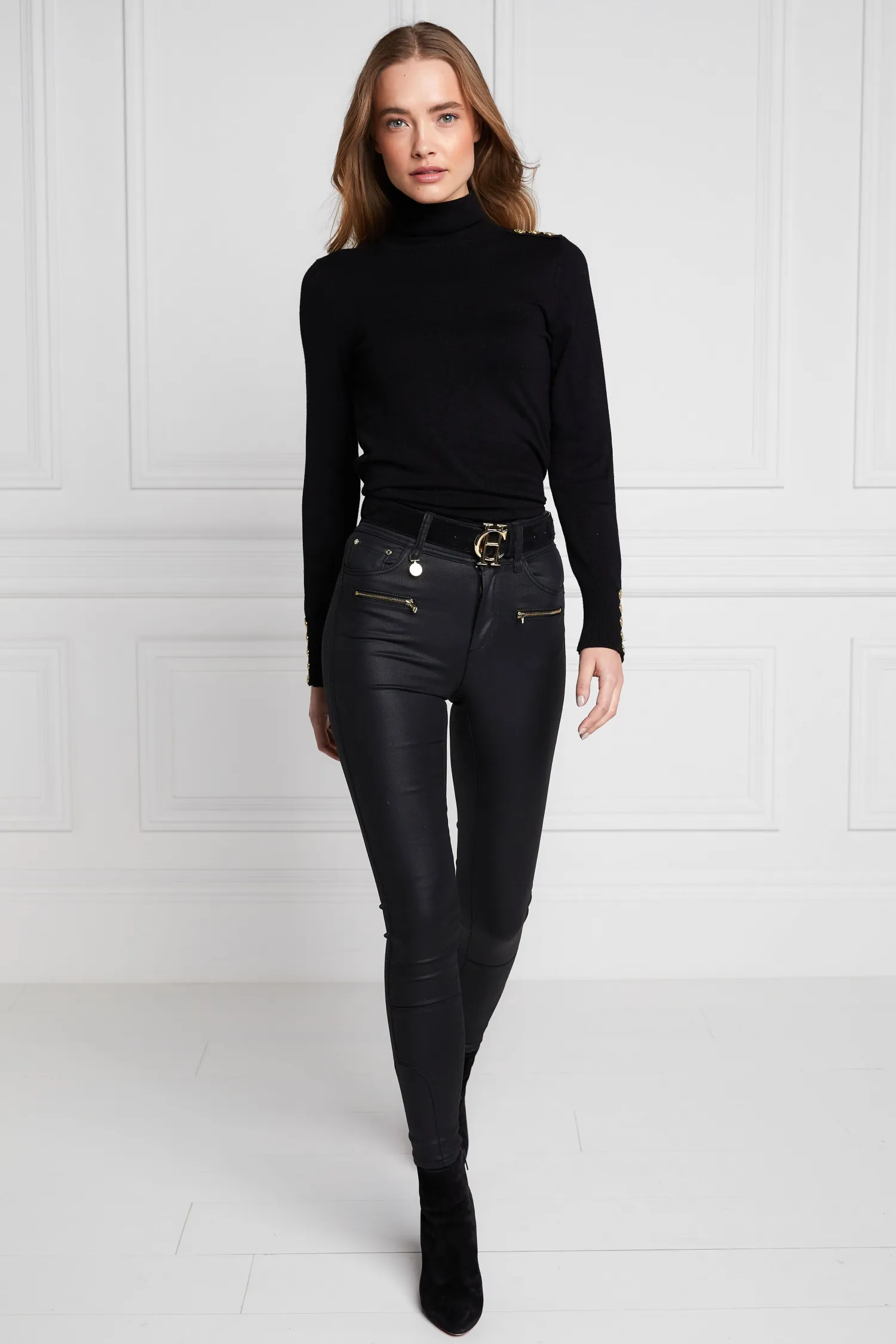 New Coated Jodhpur Jean Women Jeans