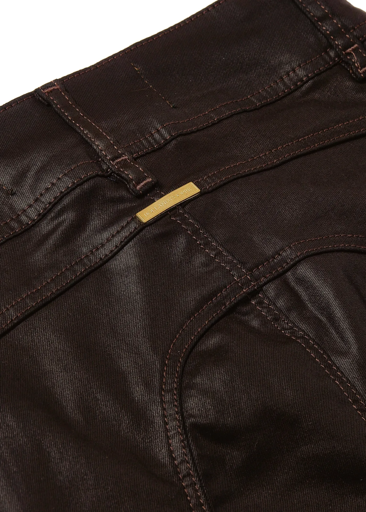 Fashion Coated Jodhpur Jean Women Jeans