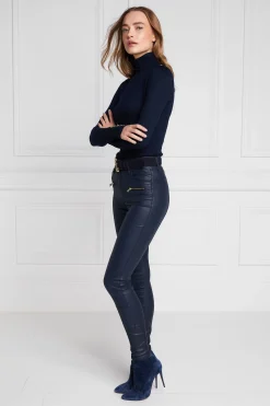 Clearance Coated Jodhpur Jean Women Jeans