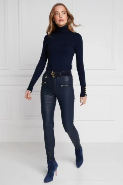 Clearance Coated Jodhpur Jean Women Jeans