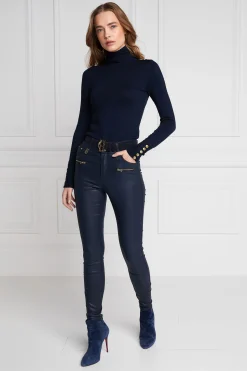 Clearance Coated Jodhpur Jean Women Jeans
