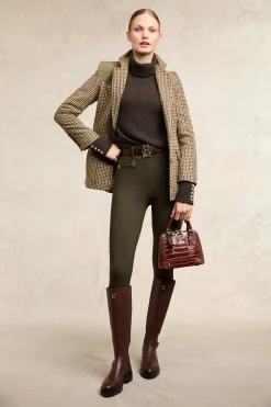 Outlet Contour Trouser (Dark Olive) Women Trousers